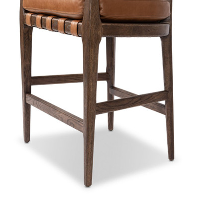 Four Hands Dane Counter Stool - Sonoma Chestnut