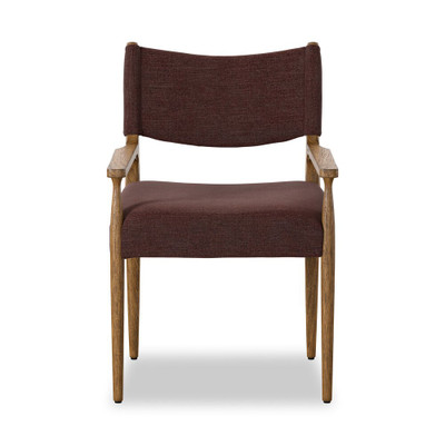 Four Hands Jayla Dining Armchair - Laughlin Plum