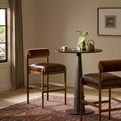 Four Hands Jazelle Bar Stool - Altair Sienna