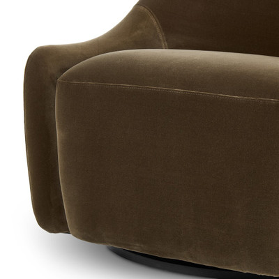 Four Hands Levi Swivel Chair - Surrey Olive
