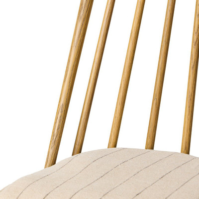 Four Hands Lewis Windsor Bar Stool - Sandy Oak - Lavon Flint