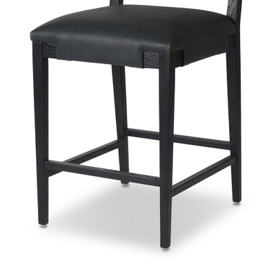 Four Hands Tamari Counter Stool - - Brickhouse Black