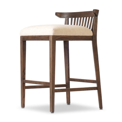 Four Hands Tullio Counter Stool - Drifted Ash