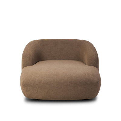 Four Hands Channing Chaise - Crypton Nomad Mushroom