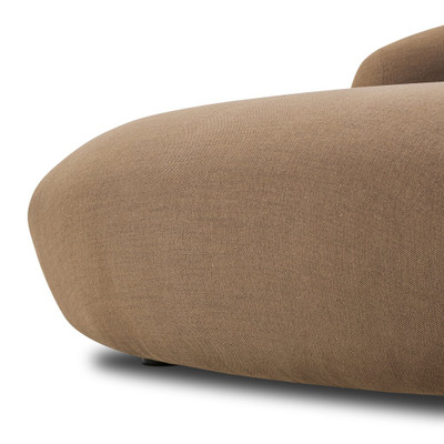 Four Hands Channing Chaise - Crypton Nomad Mushroom