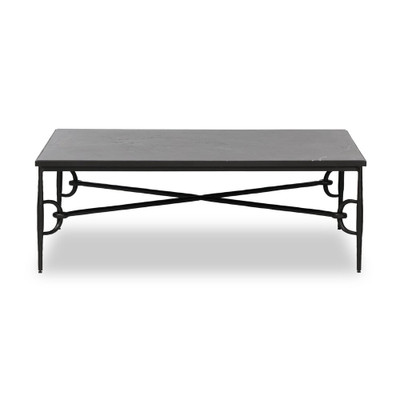 Four Hands Babylon Coffee Table - Grey Italian Marble