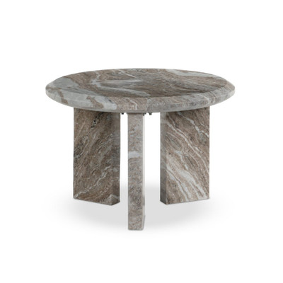 Four Hands Dakota Nesting Coffee Table - Large - Dark Taupe Marble Solid