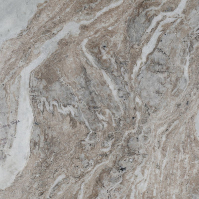 Four Hands Dakota Nesting Coffee Table - Large - Dark Taupe Marble Solid