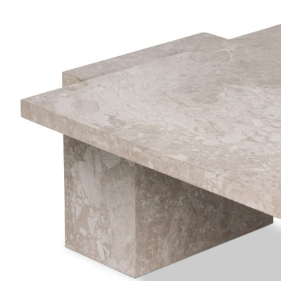 Four Hands Romano Coffee Table - Lunar Marble