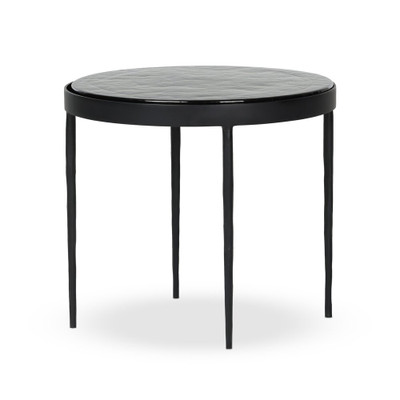 Four Hands Yoko Nesting Table - Small - Moss Cast Glass