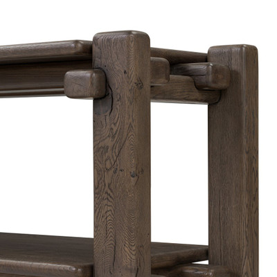 Four Hands Marcia Low Console Table - Grey Reclaimed French Oak