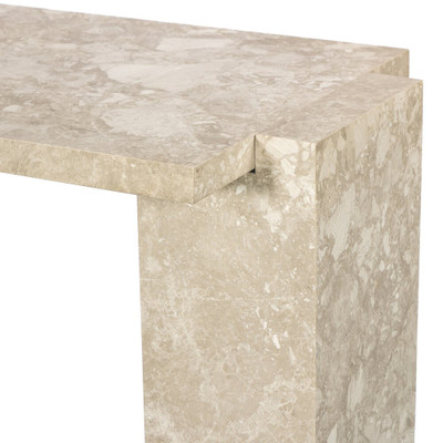 Four Hands Romano Console Table - Lunar Marble