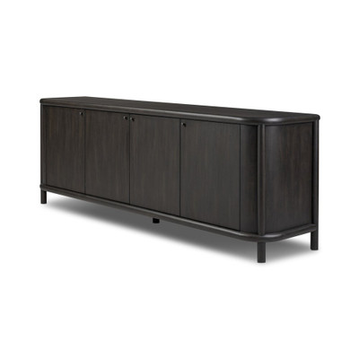 Four Hands Florent Sideboard - Smoked Black Solid