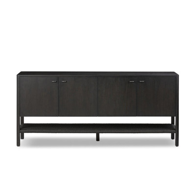 Four Hands Zuma Sideboard - Smoked Black Ash