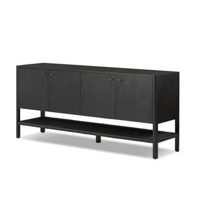 Four Hands Zuma Sideboard - Smoked Black Ash