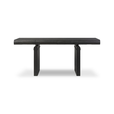 Four Hands Cleo Desk - Worn Black Oak
