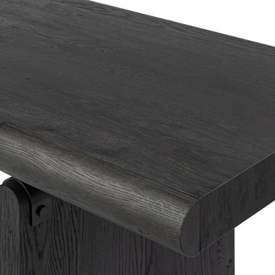 Four Hands Cleo Desk - Worn Black Oak