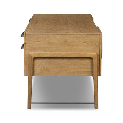 Four Hands Rosedale Executive Desk - Amber Oak