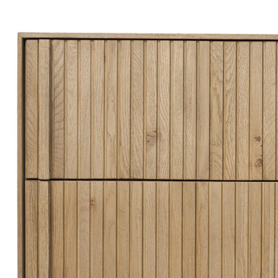 Four Hands Leo 6 Drawer Dresser - Rustic Light Natural Oak