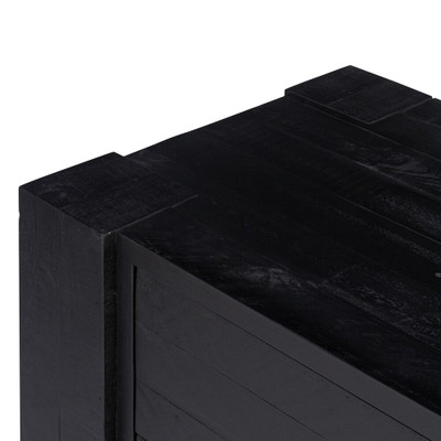 Four Hands Perot 6 Drawer Dresser - Aged Black Pine