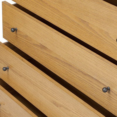 Four Hands Roark Tall Dresser - Amber Oak