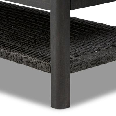 Four Hands Zuma 6 Drawer Dresser - Smoked Black Ash