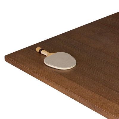 Four Hands District Eight Ping Pong Table - Smoked Oak Veneer