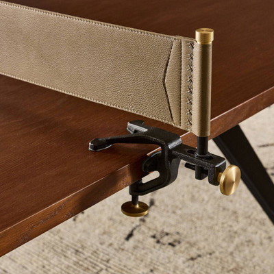 Four Hands District Eight Ping Pong Table - Smoked Oak Veneer