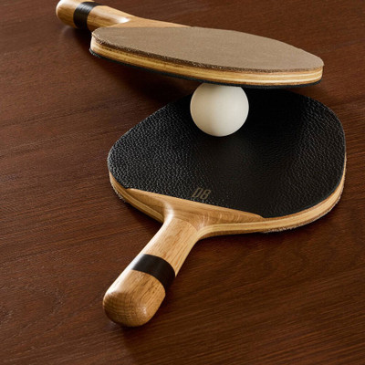 Four Hands District Eight Ping Pong Table - Smoked Oak Veneer