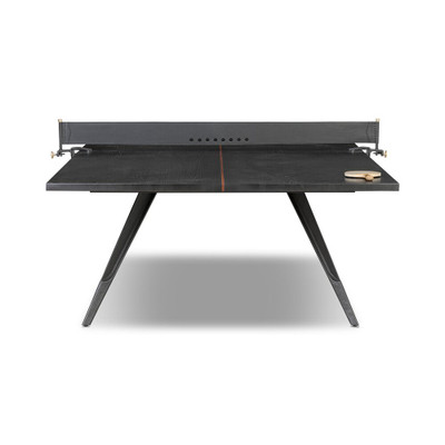 Four Hands District Eight Ping Pong Table - Ebonized Oak Veneer