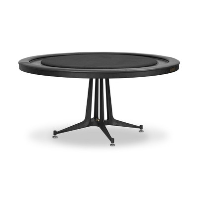 Four Hands District Eight Poker Table - Ebonized Oak