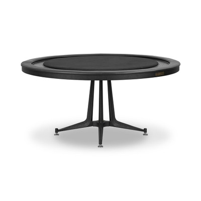 Four Hands District Eight Poker Table - Ebonized Oak