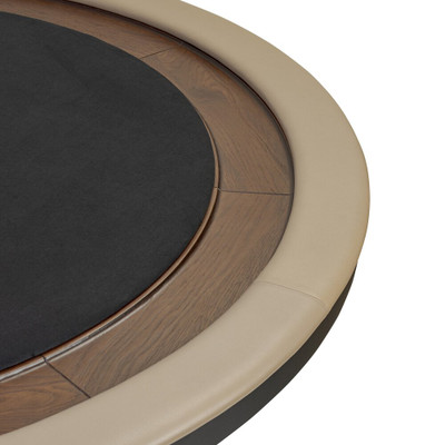 Four Hands District Eight Poker Table - Smoked Oak