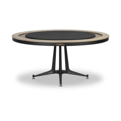 Four Hands District Eight Poker Table - Smoked Oak