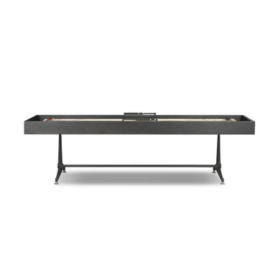 Four Hands District Eight Small Shuffleboard Table - Ebonized Oak