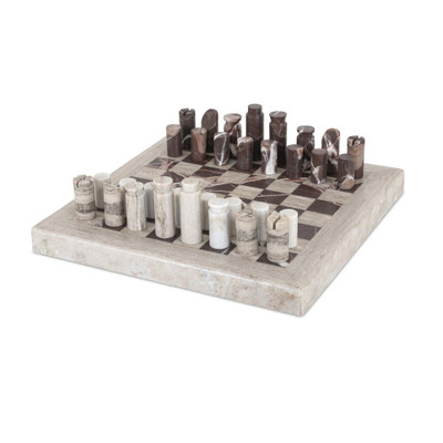 Four Hands Stone Chess Set