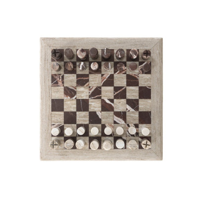 Four Hands Stone Chess Set
