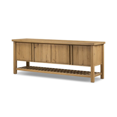 Four Hands Dalton Media Console - Aged Natural Oak