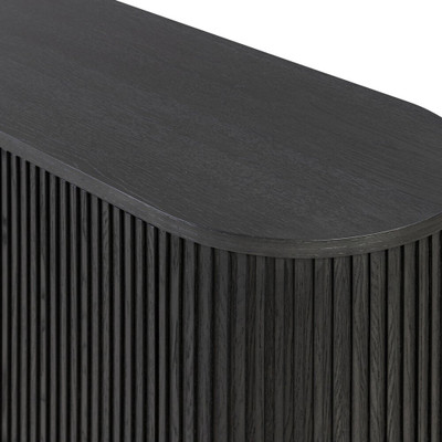 Four Hands Delphi Media Console - Cerused Black Oak