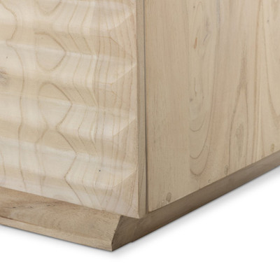 Four Hands Tussac Media Console - Natural White Neem