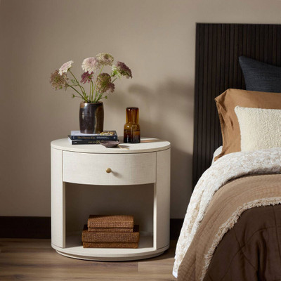 Four Hands Amelia Oval One Drawer Nightstand