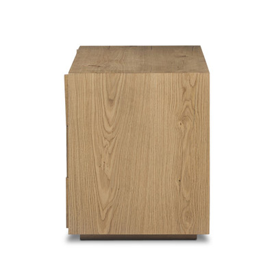 Four Hands Leo Nightstand - Rustic Light Natural Oak