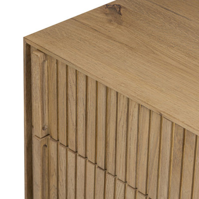 Four Hands Leo Nightstand - Rustic Light Natural Oak