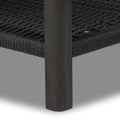 Four Hands Zuma Nightstand - Smoked Black Ash