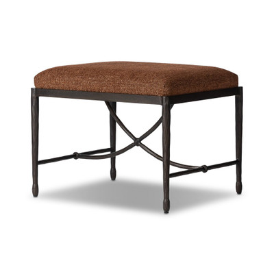 Four Hands Jade Accent Stool - Crypton Wayfarer Sienna