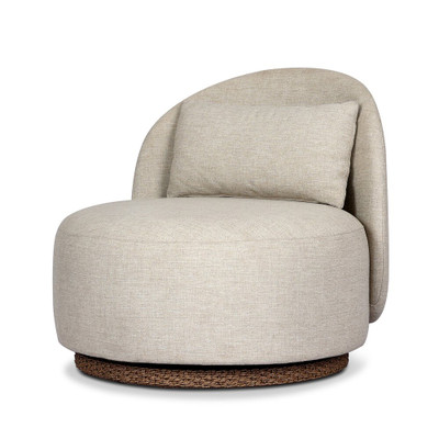 Four Hands Quaid Outdoor Upholstered Swivel Chair