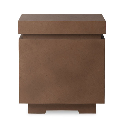 Four Hands Posen Outdoor Square Propane Enclosure - Clay Concrete