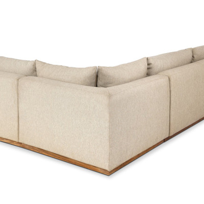 Four Hands Branford Outdoor 3 Pc Sectional