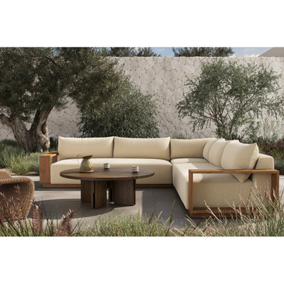 Four Hands Branford Outdoor 3 Pc Sectional