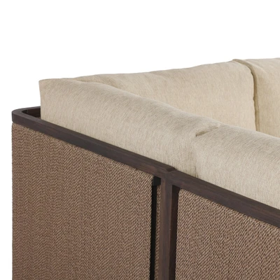 Four Hands Brio Outdoor 5 Pc Sectional